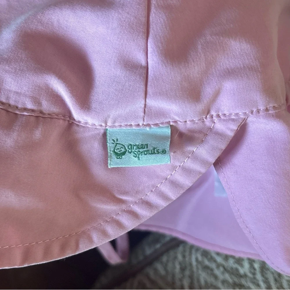 Pink Sun Hat - Baby Bucket Hat Adjustable UVF 50 Protectant 0-6 months